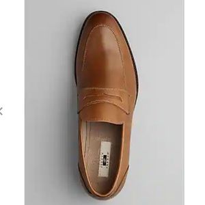 Joseph Abboud Men’s Brown Penny Loafer Shoes size 12